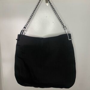 Auth Gucci Black Nylon Shoulder Bag Preloved